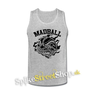 MADBALL - NYHC - šedé pánske tielko