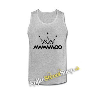 MAMAMOO Logo - šedé pánske tielko