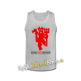 MANCHESTER UNITED - We Are United - šedé pánske tielko