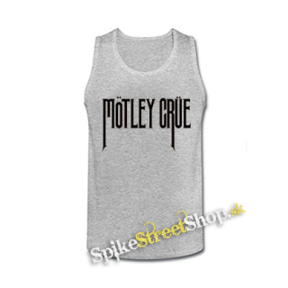 MOTLEY CRUE - Theatre Of Pain Logo - šedé pánske tielko