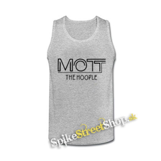 MOTT THE HOOPLE - Logo - šedé pánske tielko