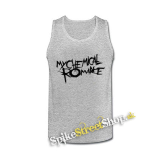 MY CHEMICAL ROMANCE - Logo - šedé pánske tielko