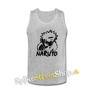 NARUTO - MANGA - šedé pánske tielko