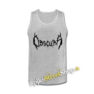 OBSCURA - Logo - šedé pánske tielko