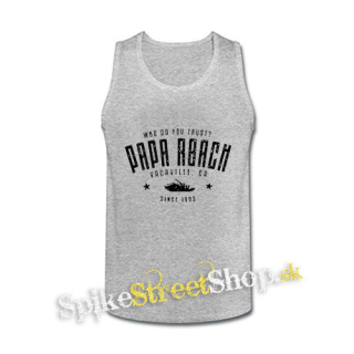 PAPA ROACH - Vacaville Since 1993 - šedé pánske tielko