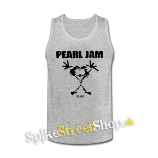 PEARL JAM - Alive - šedé pánske tielko