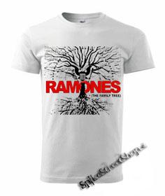 RAMONES - The Family Tree - biele pánske tričko
