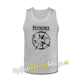 PESTILENCE - Crest - šedé pánske tielko