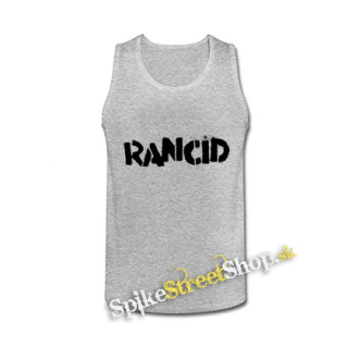 RANCID - Logo - šedé pánske tielko