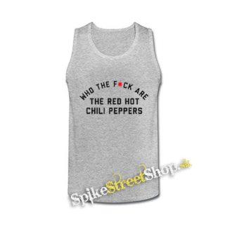 RED HOT CHILI PEPPERS - Who The Fuck Are - šedé pánske tielko