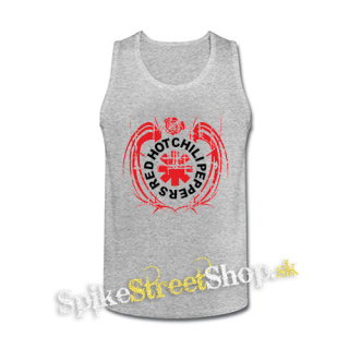 RED HOT CHILI PEPPERS - Wings Logo - šedé pánske tielko