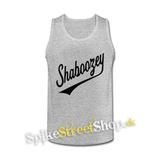 SHABOOZEY - Logo Singer - šedé pánske tielko