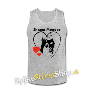 SHAWN MENDES - My Sweetheart - šedé pánske tielko