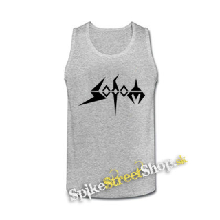 SODOM - Logo - šedé pánske tielko