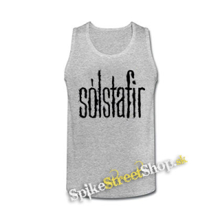 SOLSTAFIR - Logo - šedé pánske tielko