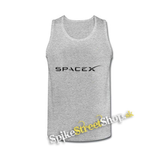 SpaceX - Logo - šedé pánske tielko