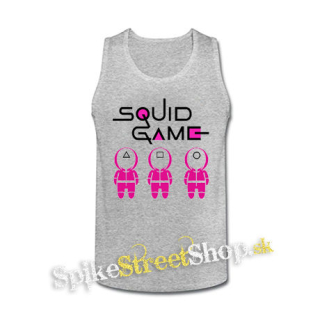 SQUID GAME - Characters - šedé pánske tielko