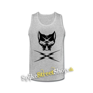 STATIC-X - Edsel Dope Logo - šedé pánske tielko