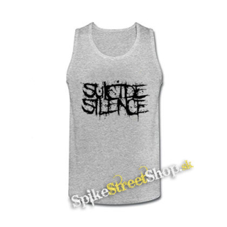 SUICIDE SILENCE - Logo - šedé pánske tielko