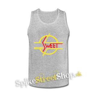 SWEET - Logo Hardrock Legend - šedé pánske tielko