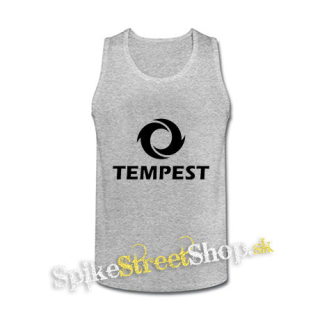TEMPEST - Logo Kpop Band - šedé pánske tielko