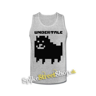 UNDERTALE - Annoying Dog - šedé pánske tielko