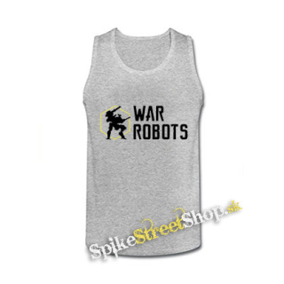 WAR ROBOTS - šedé pánske tielko