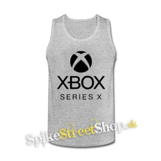 XBOX - Series X - šedé pánske tielko