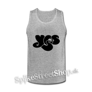 YES - Logo Progressive Rock Band Legend - šedé pánske tielko