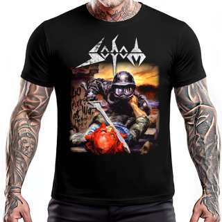 SODOM - 40 Years At War Poster - čierne pánske tričko