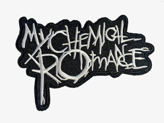 MY CHEMICAL ROMANCE - Logo White - nažehlovacia nášivka