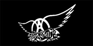 AEROSMITH - Logo Motive 2 - široká chrbtová nášivka s rozmerom 33 x 15 cm