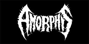 AMORPHIS - Logo - široká chrbtová nášivka s rozmerom 33 x 15 cm