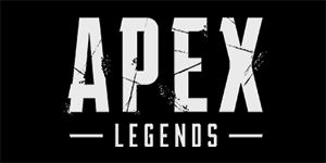 APEX LEGENDS - Logo - široká chrbtová nášivka s rozmerom 33 x 15 cm