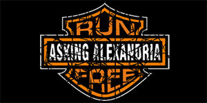 ASKING ALEXANDRIA - Run Free - široká chrbtová nášivka s rozmerom 33 x 15 cm