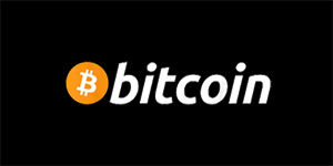 BITCOIN - Logo - široká chrbtová nášivka s rozmerom 33 x 15 cm