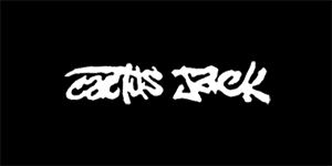 CACTUS JACK - Logo Motive 2 - široká chrbtová nášivka s rozmerom 33 x 15 cm