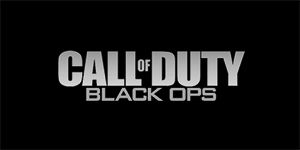 CALL OF DUTY - Black Ops - široká chrbtová nášivka s rozmerom 33 x 15 cm