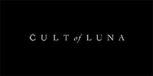 CULT OF LUNA - Logo - široká chrbtová nášivka s rozmerom 33 x 15 cm