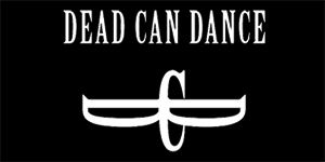 DEAD CAN DANCE - Logo Crest - široká chrbtová nášivka s rozmerom 33 x 15 cm