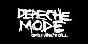 DEPECHE MODE - People Are People - široká chrbtová nášivka s rozmerom 33 x 15 cm