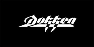 DOKKEN - Logo - široká chrbtová nášivka s rozmerom 33 x 15 cm