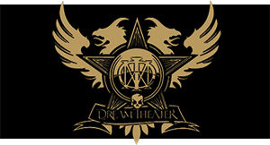 DREAM THEATER - Gold Sign - široká chrbtová nášivka s rozmerom 33 x 15 cm