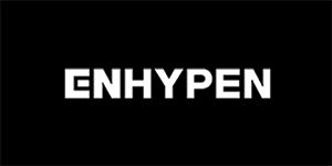 ENHYPEN - Logo - široká chrbtová nášivka s rozmerom 33 x 15 cm