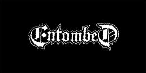 ENTOMBED - Logo - široká chrbtová nášivka s rozmerom 33 x 15 cm
