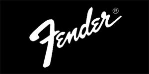 FENDER - Logo - široká chrbtová nášivka s rozmerom 33 x 15 cm