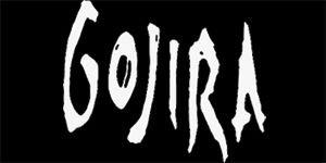 GOJIRA - Logo - široká chrbtová nášivka s rozmerom 33 x 15 cm