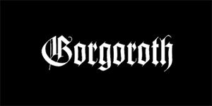 GORGOROTH - Logo - široká chrbtová nášivka s rozmerom 33 x 15 cm