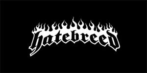 HATEBREED - Logo - široká chrbtová nášivka s rozmerom 33 x 15 cm