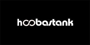 HOOBASTANK - Logo - široká chrbtová nášivka s rozmerom 33 x 15 cm